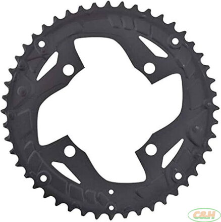 převodník SHIMANO Alivio FC-T4060-3 48 zubů, 9 speed, 104 mm, černý