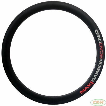 ráfek MAX1 Carbon Road Disc 50 mm/24 děr clincher 28 mm