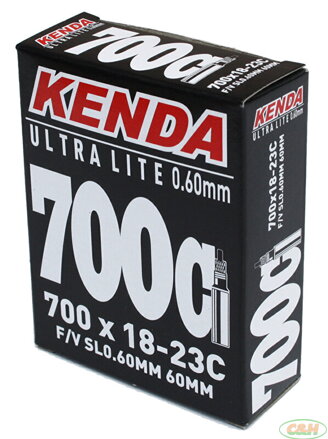 duše KENDA 700x18/25C (18/25-622/630) FV 60mm Ultralite