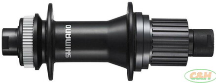 náboj disc SHIMANO SLX FH-MT510-B 32děr Center lock 12mm e-thru-axle 148mm 12 speed zadní černý