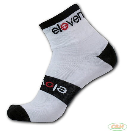 ponožky ELEVEN Howa PREMIUM vel. 39-41 (M) bílé/černé