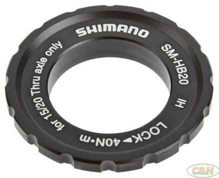matice pro kotouč Center lock SHIMANO SM-HB20 pro vnější klíč