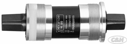 osa SHIMANO BB-UN300 BSA 68x113mm, bez šroubů