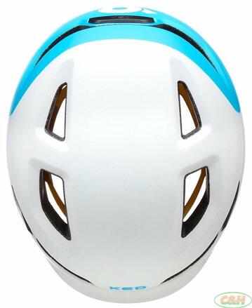 přilba KED Pop Mips M white blue 52-56 cm