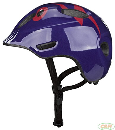 přilba KED Meggy Spark S Monster Mood Purple Blue 45-50 cm