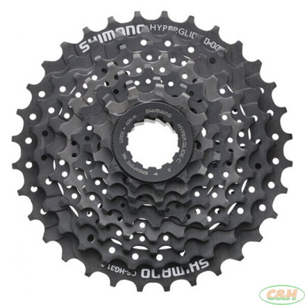 8-kazeta SHIMANO CS-HG31 11-30 zubů, černá
