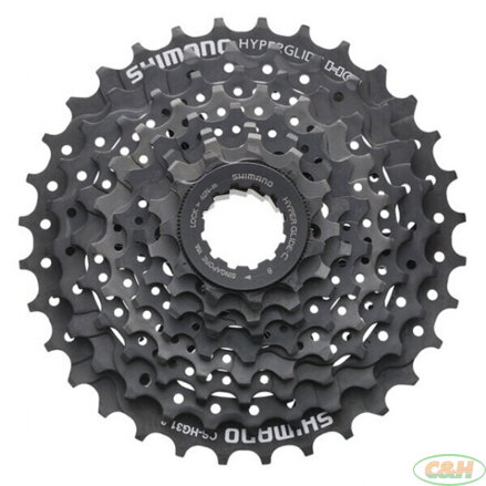 8-kazeta SHIMANO CS-HG31 11-30 zubů, černá, v krabičce