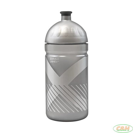 Zdravá lahev 0,5 l Sport XO stříbrná
