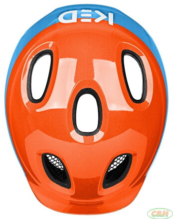 přilba KED Meggy Spark M Dotty Skyblue Orange 50-55 cm