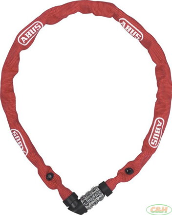 řetězový zámek ABUS 1200/110 web red kódový