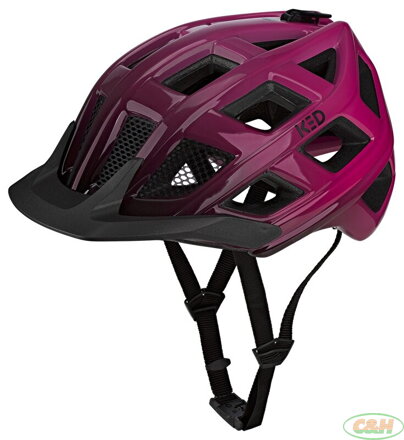 přilba KED Crom XL Pink Black matt 60-64 cm