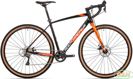 kolo Rock Machine Gravelride 200 (XL) gloss black/brick orange/silver