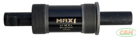 osa MAX1 klínková lož. 142mm černá