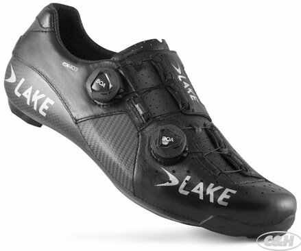 tretry LAKE CX403 Carbon černo/stříbrné vel.45