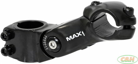 stavitelný představec MAX1 90/-10-50°/25,4 mm