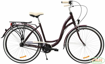 kolo STORM Barcelona 28" 3sp. 17" švestkové