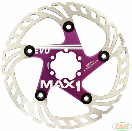 brzdový kotouč MAX1 Evo 180 mm fialový