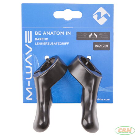 rohy M-WAVE Anatomic vnitřní černé