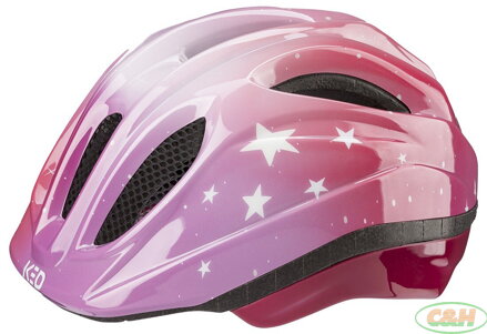 přilba KED Meggy II Trend XS stars soft pink 44-49 cm přilba KED Meggy II Trend XS stars soft pink 44-49 cm