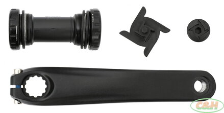 kliky PROWHEEL Vortex 551-TT 175mm 36-22 zubů, 10 speed, s ložisky