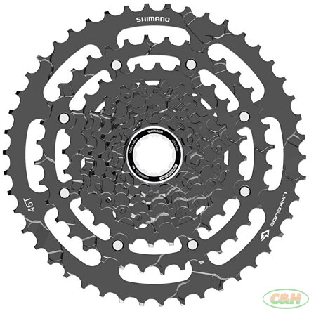 9-kazeta SHIMANO CS-LG400 11-46 zubů Cues v krabičce