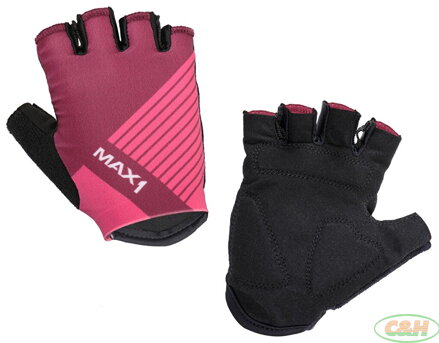 dětské krátkoprsté rukavice MAX1 Raceday 3-4 roky fialovo/růžové