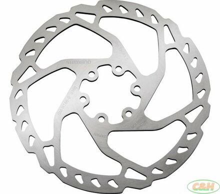 brzdový kotouč SHIMANO SLX SM-RT66S 160 mm 6 děr, v krabičce