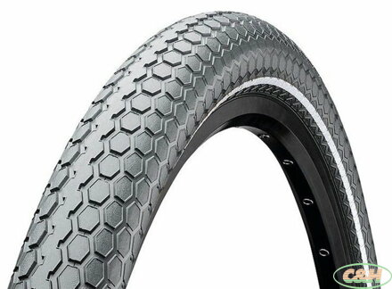 plášť CONTINENTAL Ryde Cruiser 700x50 (622-50) šedý s reflexním proužkem