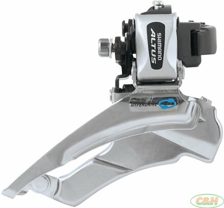 přesmykač SHIMANO FD-M313 34,9mm (adaptér 28,6 a 31,8 mm) univerzální tah Down Swing, v krabičce