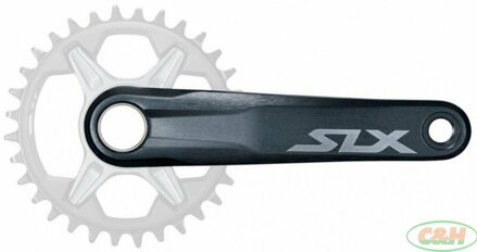 kliky SHIMANO SLX FC-M7100-1 175mm, 12 speed, bez převodníku, bez pouzdra