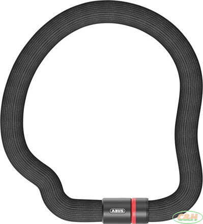 řetězový zámek ABUS 6206K/110 BK Goose Lock černý