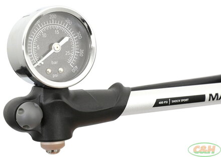 hustilka MAX1 Shock Sport 400 PSI s manometrem