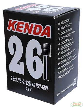 duše KENDA 26x1,75-2,125 (47/57-559) AV 35 mm