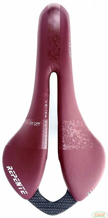 sedlo REPENTE Artax GLM bordó / 142 mm / 160 g