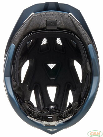 přilba KED Street Junior Pro S deep blue cyan matt 49-55 cm