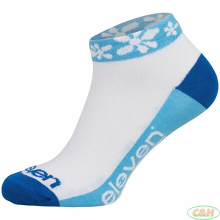 ponožky ELEVEN Luca FLOVER BLUE vel. 39-41 (M) sv.modré/bílé/modré