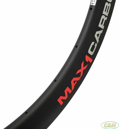ráfek MAX1 Carbon Road Disc 50 mm/24 děr clincher 28 mm