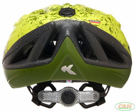 přilba KED Street Junior Pro S forest green yellow green matt 49-55 cm
