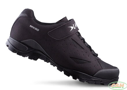 tretry LAKE MX80 černo/stříbrné vel.36