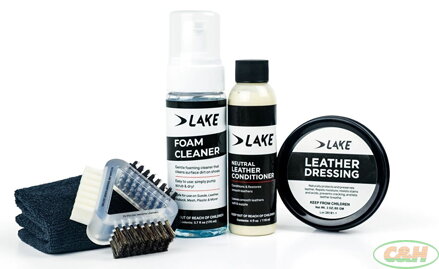 prémiová sada na údržbu kožených treter LAKE Leather Care Kit