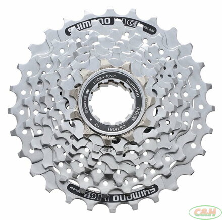 8-kazeta SHIMANO CS-HG51 11-28 zubů, stříbrná, v krabičce