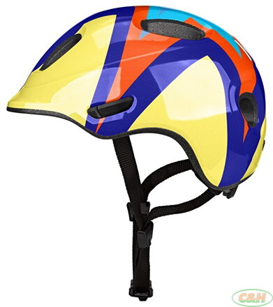 přilba KED Meggy Spark M Starburst Yellow Blue 50-55 cm