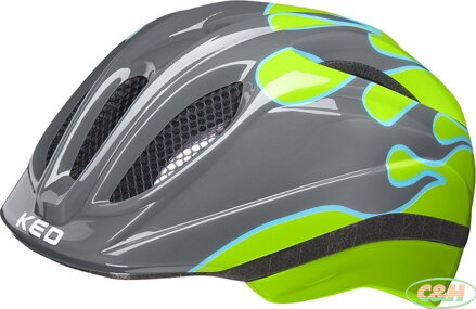 přilba KED Meggy II Trend S flame grey green 46-51 cm