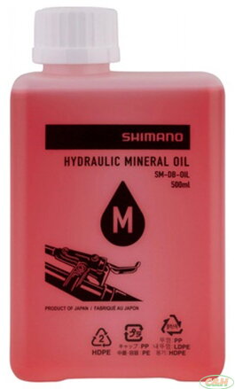 minerální olej hydraulický SHIMANO nízkoviskózní 500 ml