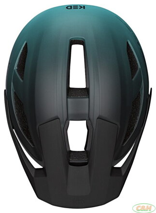 přilba KED Embrace Jr. S/M Teal Black Matt 52-58 cm