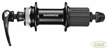 náboj disc SHIMANO FH-TX505 32d zadní Center lock černý