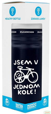 Zdravá lahev 0,7 l UAX Jsem v jednom kole
