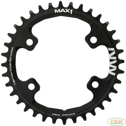 převodník MAX1 Narrow Wide SHIMANO 36z černý