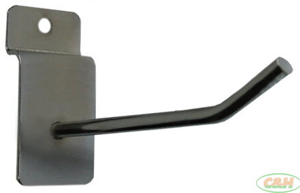 závěsný hák k drážkovaným panelům délka 150mm