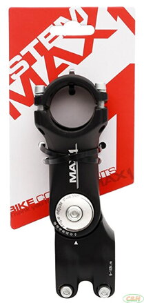 stavitelný představec MAX1 125/60°/31,8 mm černý